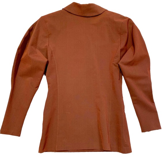 ❌SOLD❌NULLE PART D’AILLEURS BAUDURET PARIS ELASTIC JACKET SKIRT VINTAGE 1980s - Picture 8 of 9